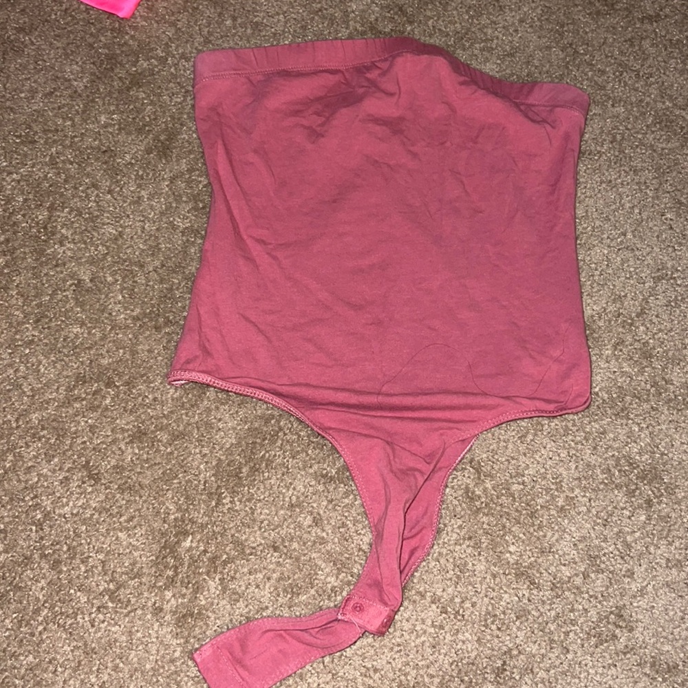 Strapless bodysuit